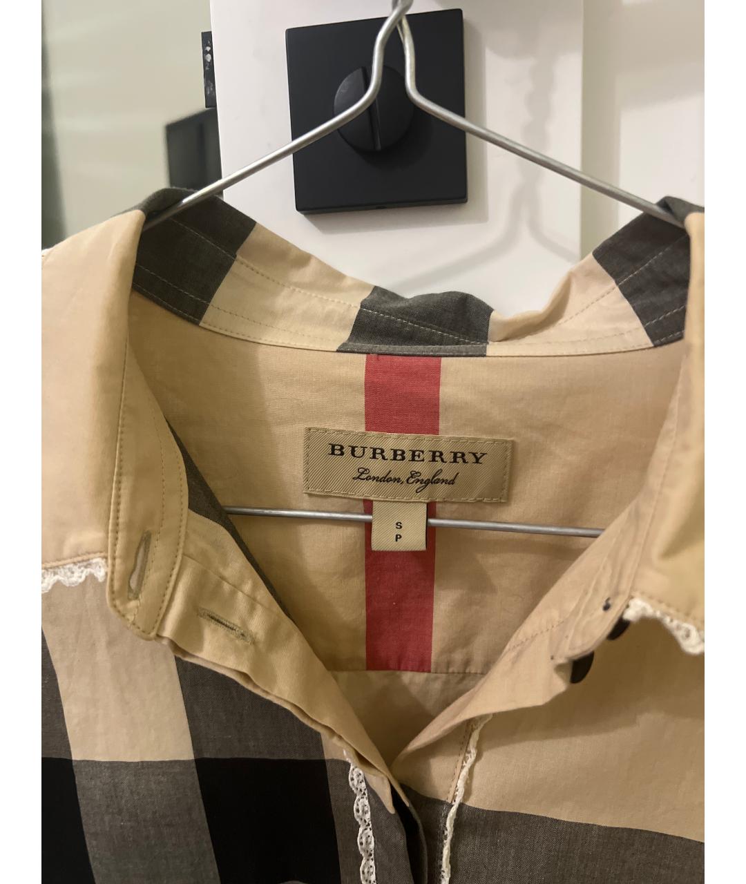 BURBERRY Мульти хлопковая блузы, фото 3