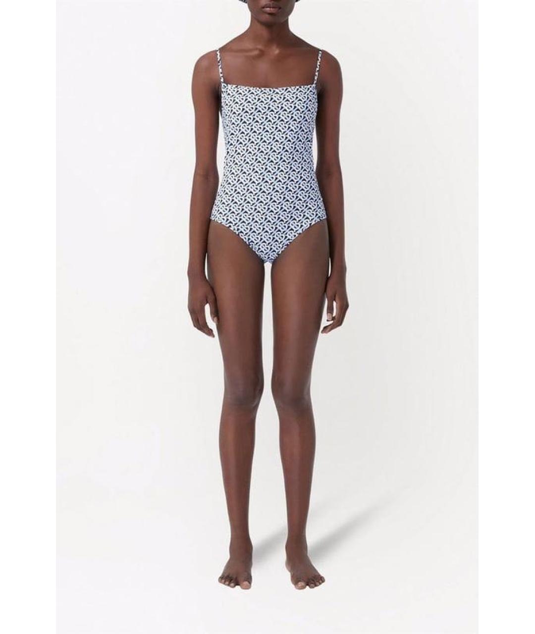 BURBERRY Мульти полиамидовый купальник, фото 4