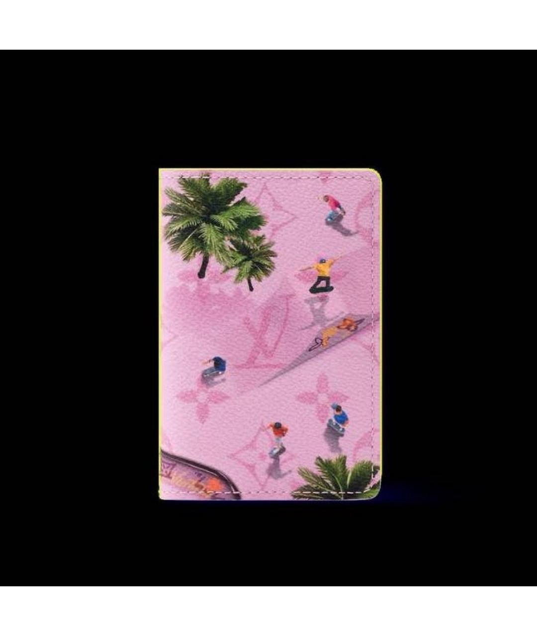 LOUIS VUITTON Розовый кардхолдер, фото 6