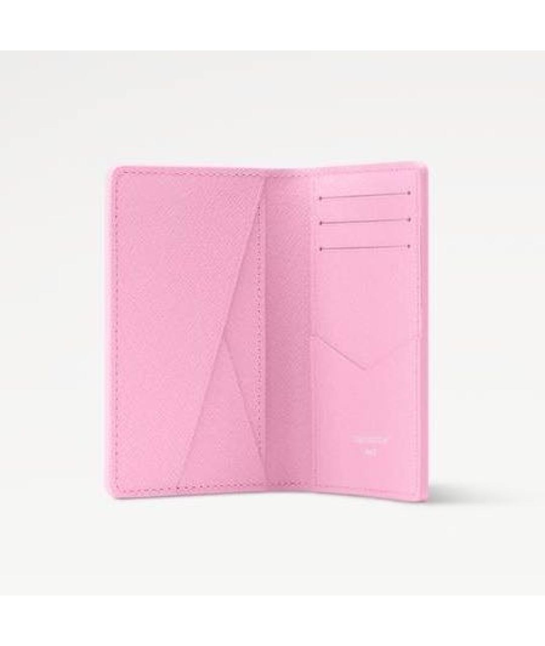 LOUIS VUITTON Розовый кардхолдер, фото 3
