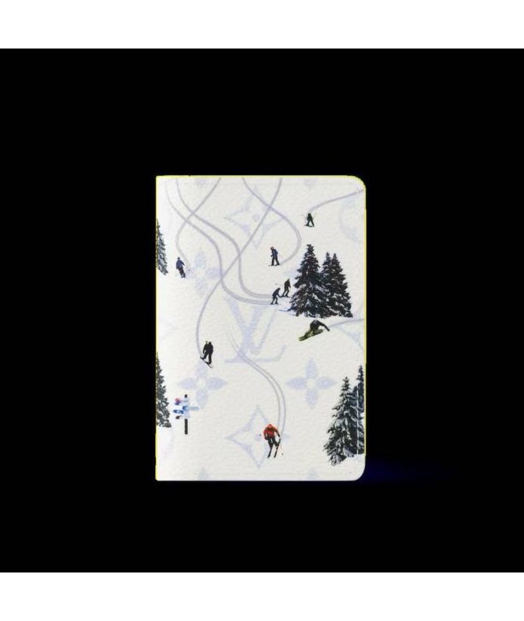 LOUIS VUITTON Белый кардхолдер, фото 5