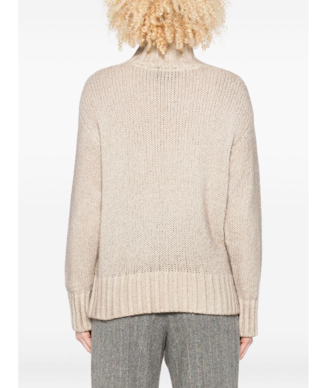 AVANT TOI Бежевый кашемировый джемпер / свитер, фото 3