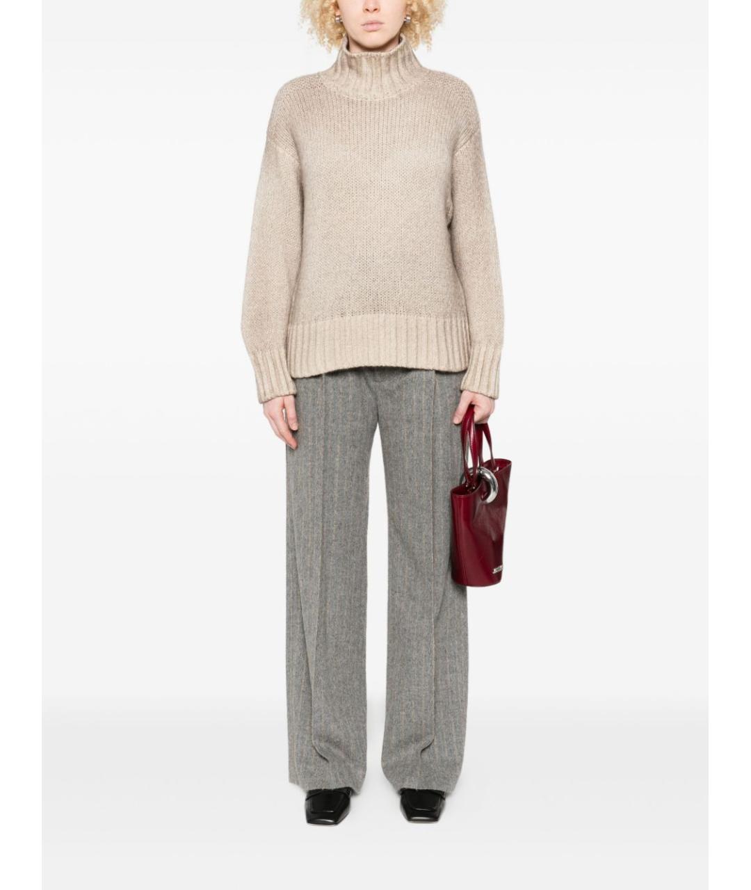 AVANT TOI Бежевый кашемировый джемпер / свитер, фото 2