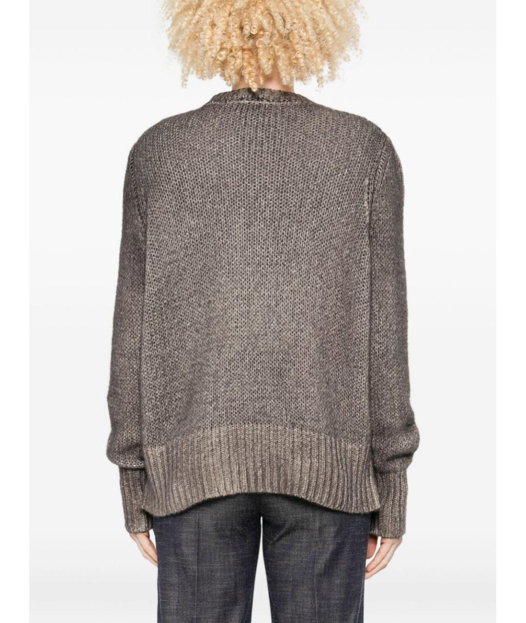 AVANT TOI Коричневый кашемировый джемпер / свитер, фото 5