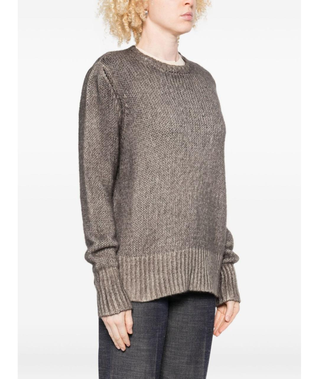 AVANT TOI Коричневый кашемировый джемпер / свитер, фото 4