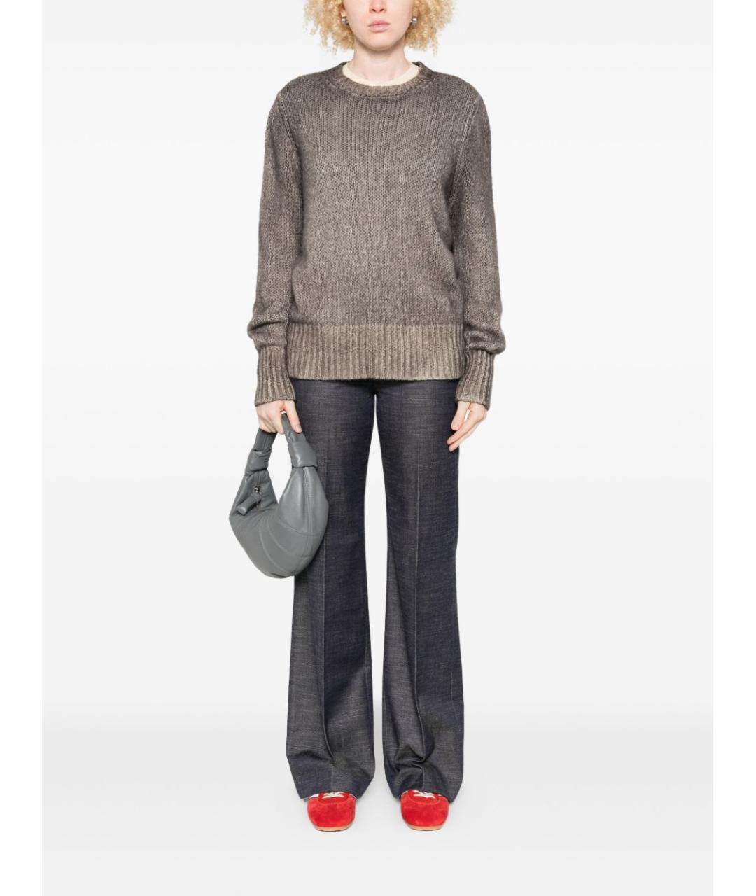 AVANT TOI Коричневый кашемировый джемпер / свитер, фото 2