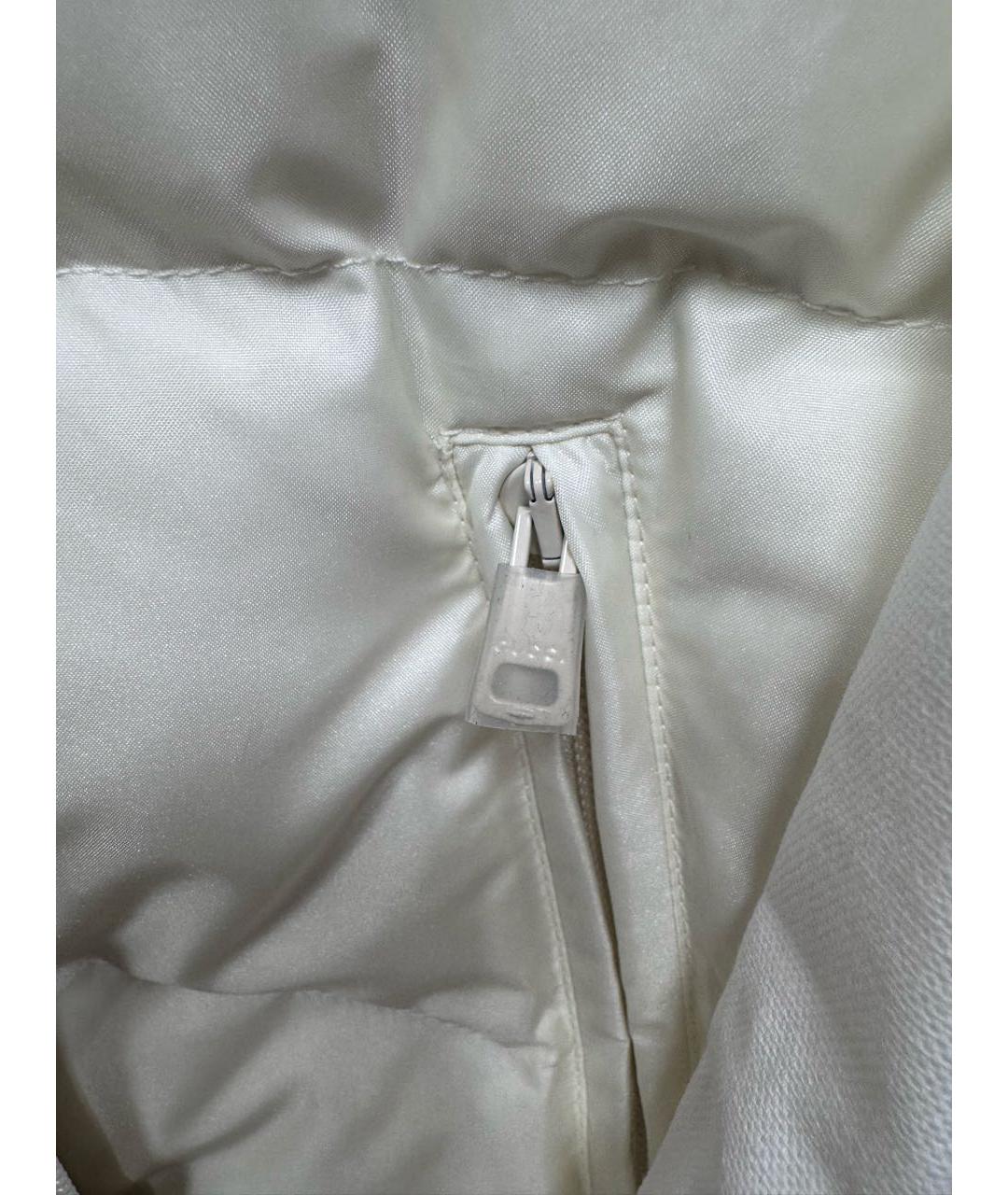 GUCCI Белый полиамидовый пуховик, фото 5