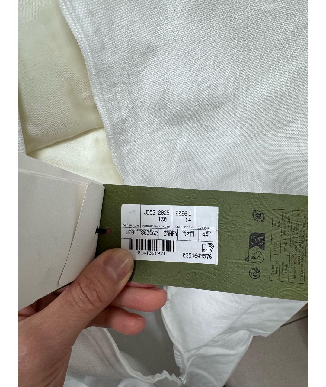 GUCCI Белый полиамидовый пуховик, фото 6