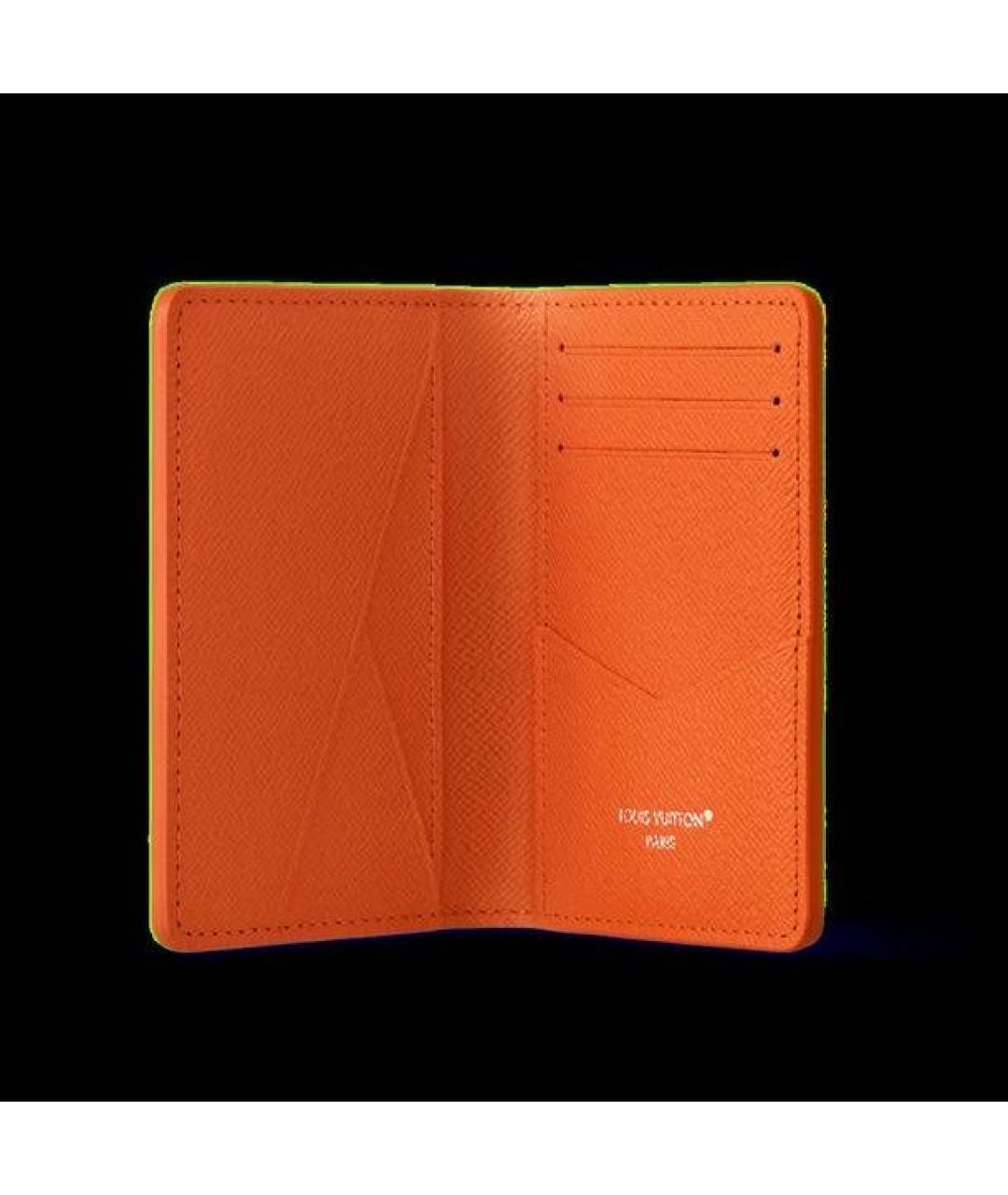 LOUIS VUITTON Оранжевый кардхолдер, фото 2