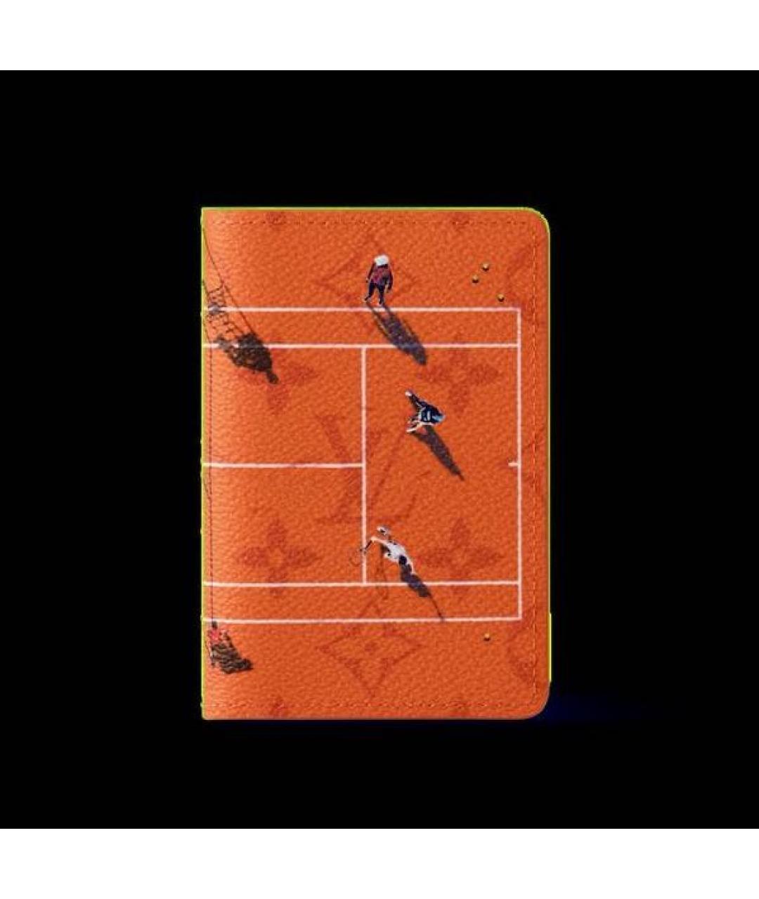 LOUIS VUITTON Оранжевый кардхолдер, фото 4