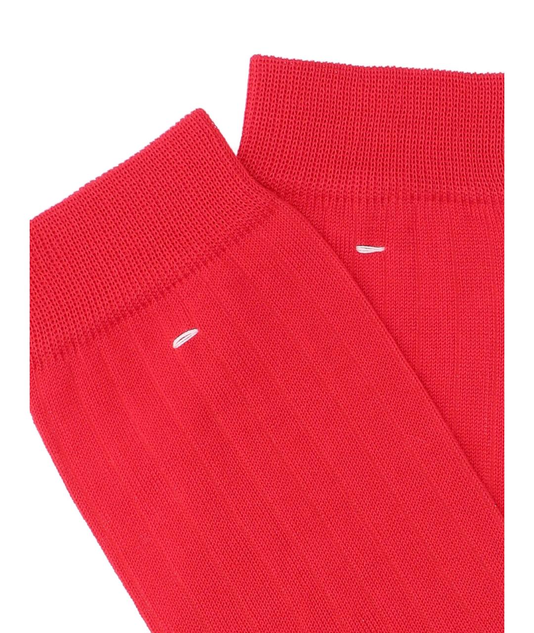 MAISON MARGIELA Красные носки, чулки и колготы, фото 3