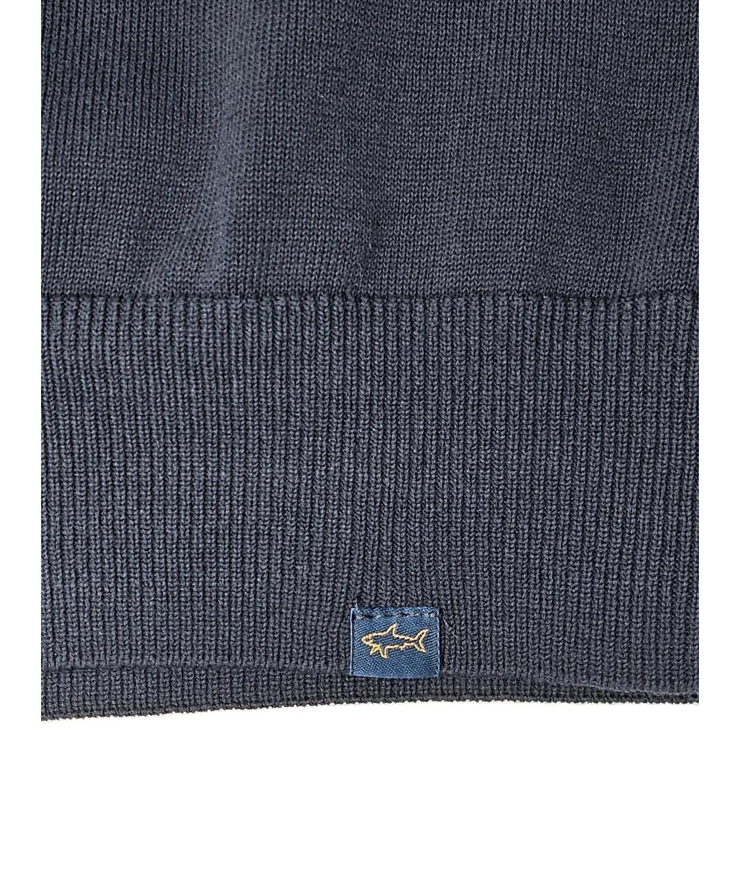 PAUL & SHARK Синий хлопковый джемпер / свитер, фото 5