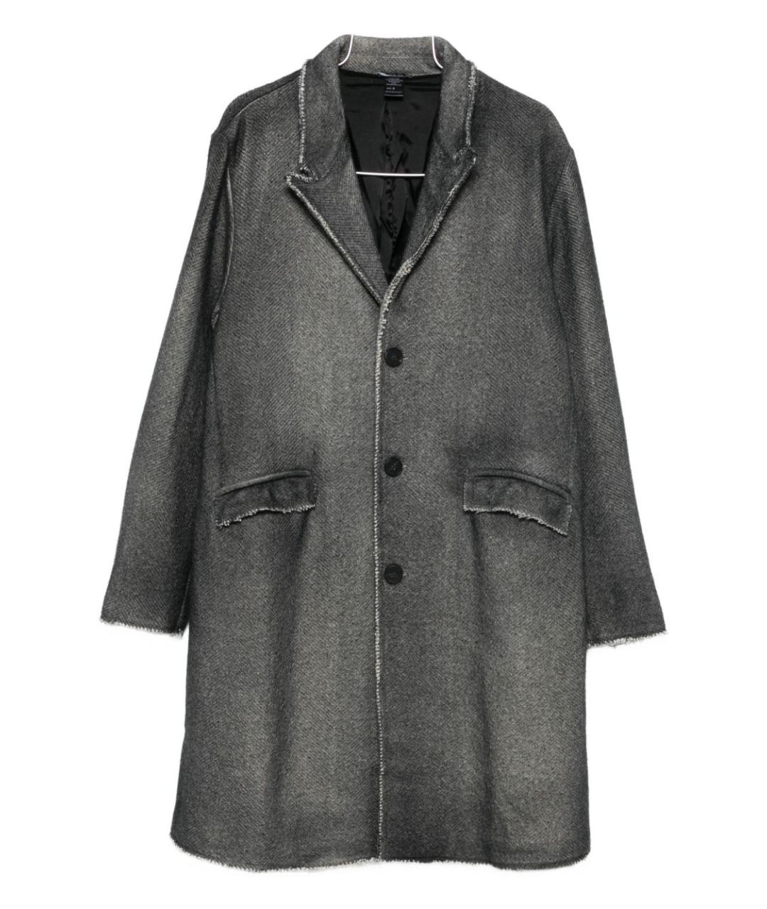 AVANT TOI Серое шерстяное пальто, фото 1