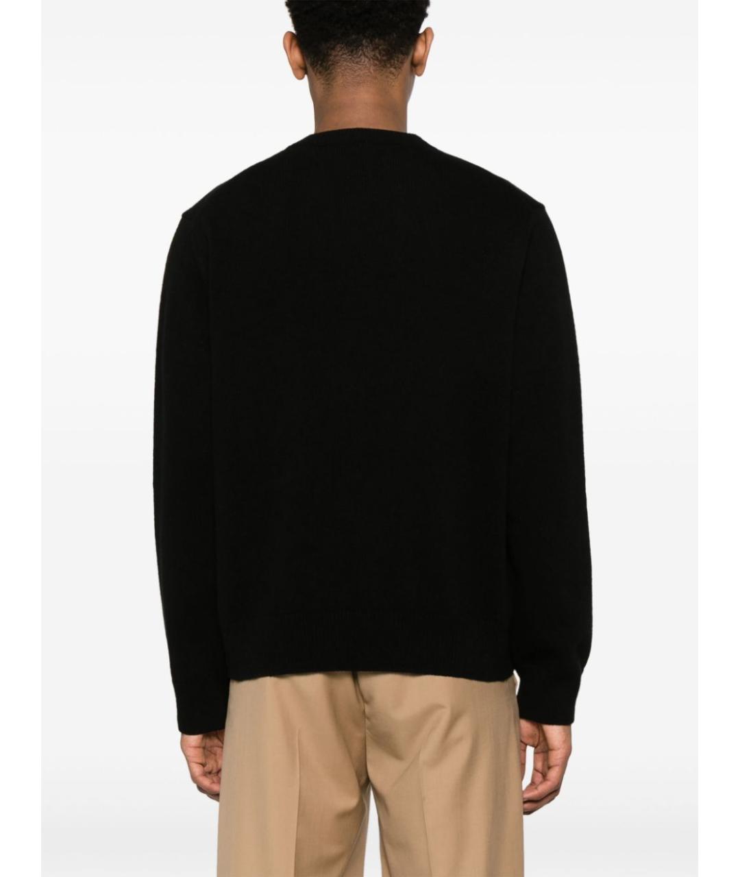 LOEWE Черный шерстяной джемпер / свитер, фото 4