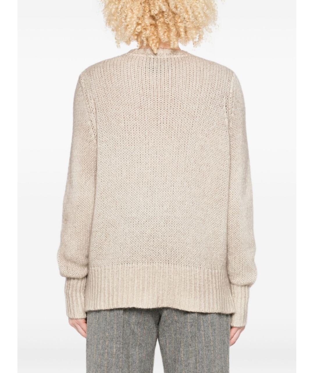 AVANT TOI Бежевый кашемировый джемпер / свитер, фото 2