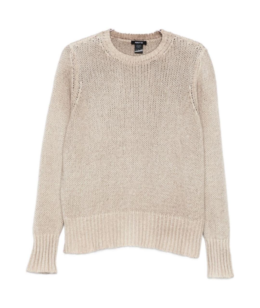 AVANT TOI Бежевый кашемировый джемпер / свитер, фото 1