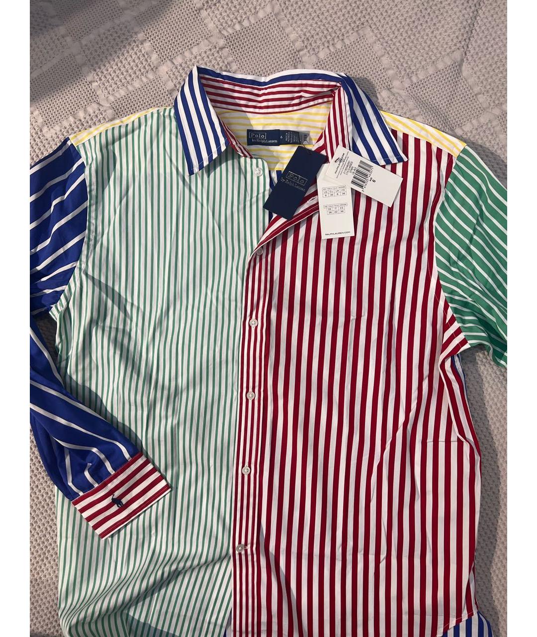 POLO RALPH LAUREN Мульти хлопковая рубашка, фото 3