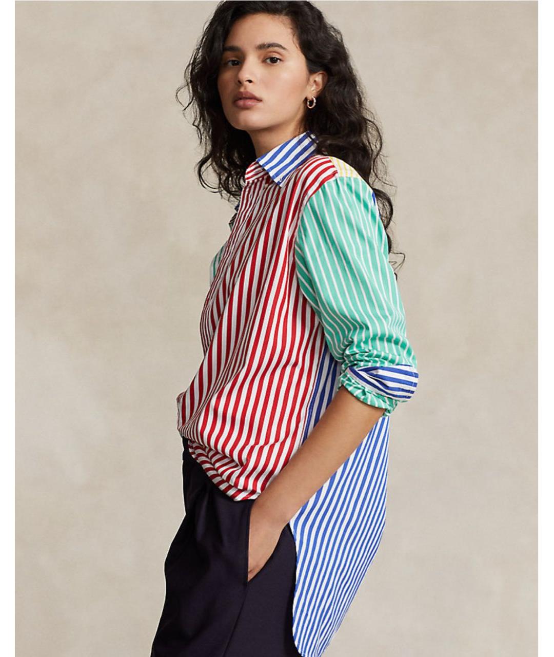 POLO RALPH LAUREN Мульти хлопковая рубашка, фото 7