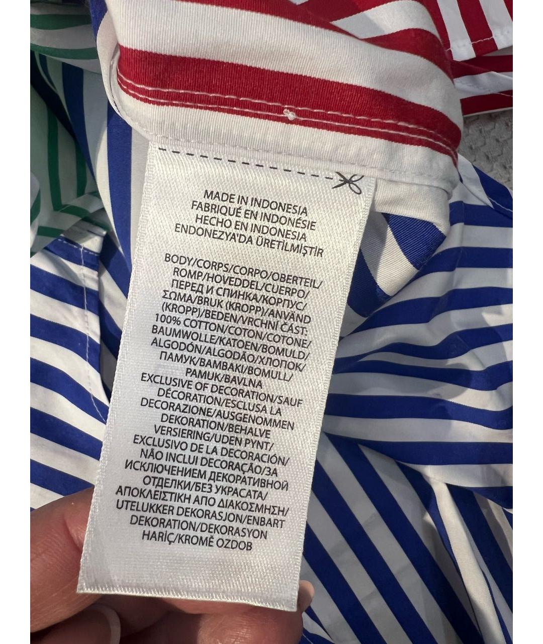 POLO RALPH LAUREN Мульти хлопковая рубашка, фото 8