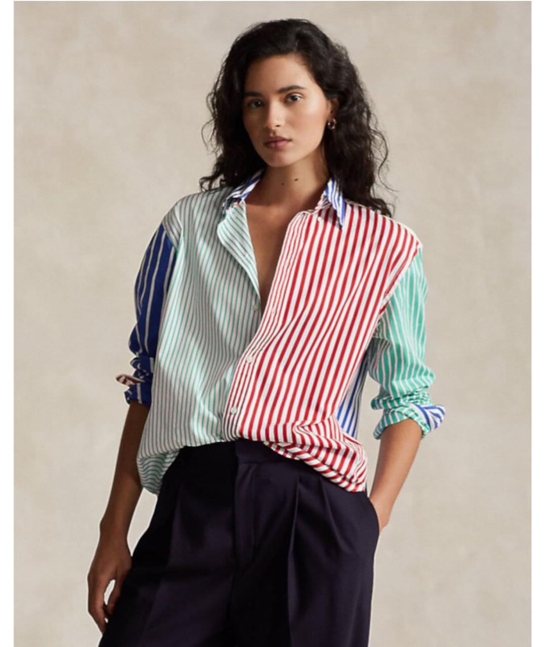 POLO RALPH LAUREN Мульти хлопковая рубашка, фото 5