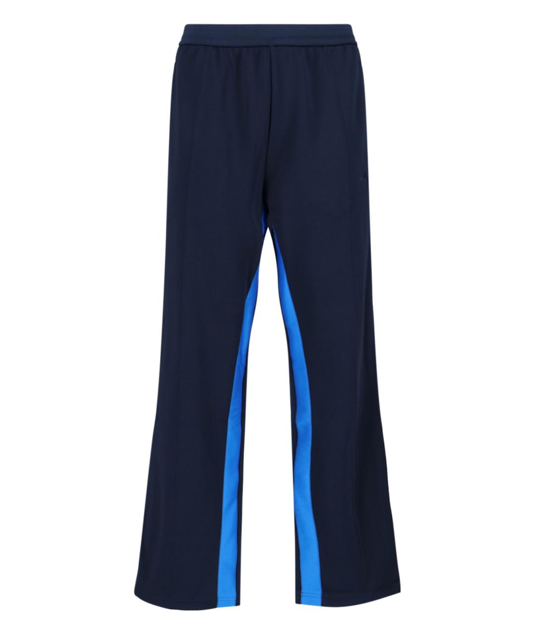 ADIDAS Темно-синие полиэстеровые повседневные брюки, фото 1