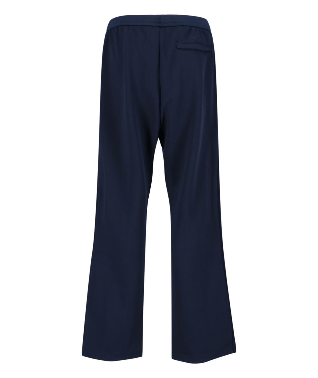 ADIDAS Темно-синие полиэстеровые повседневные брюки, фото 2