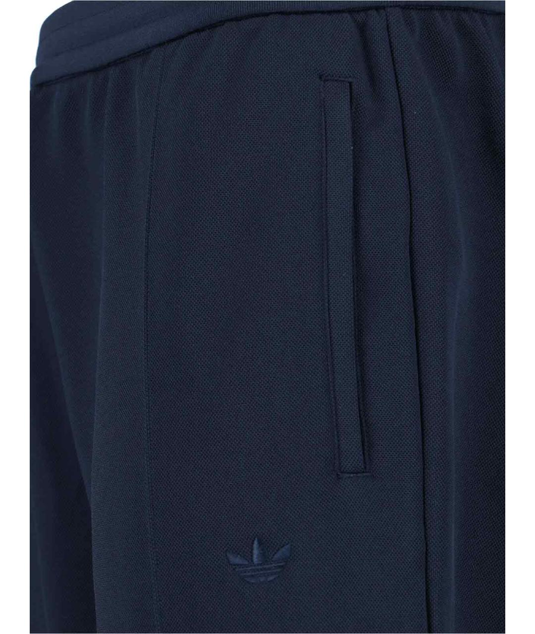ADIDAS Темно-синие полиэстеровые повседневные брюки, фото 5