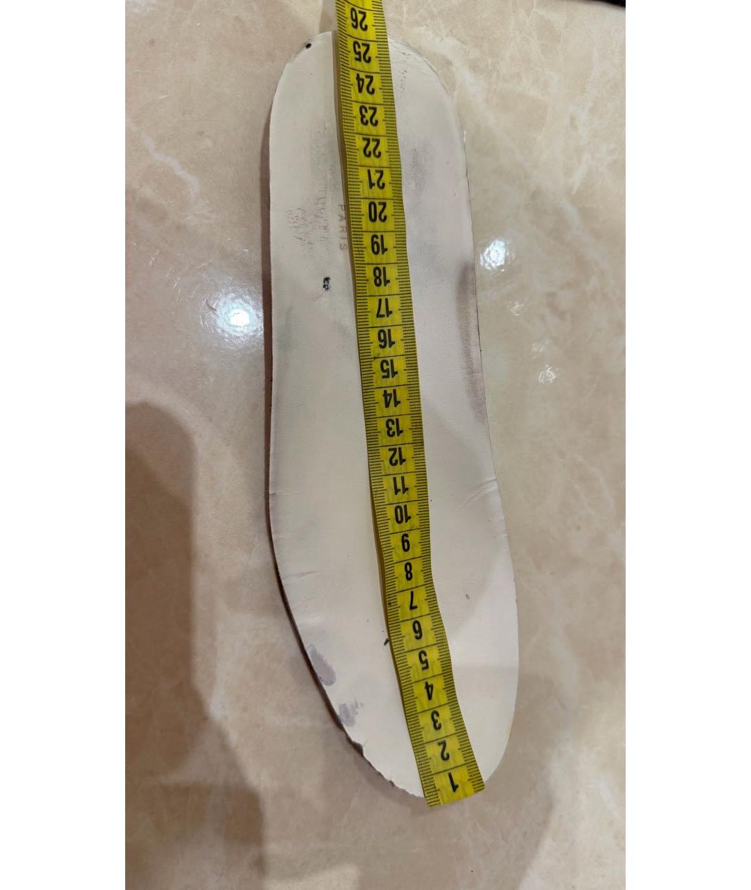 CHRISTIAN DIOR Темно-синие текстильные кеды, фото 6