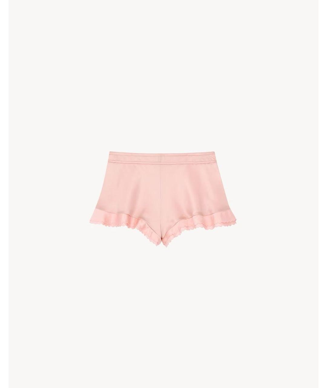 SAINT LAURENT Розовые шорты, фото 3