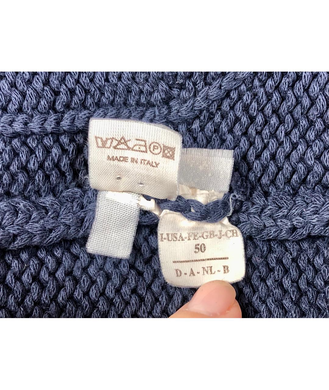 BRUNELLO CUCINELLI Темно-синий хлопковый кардиган, фото 8