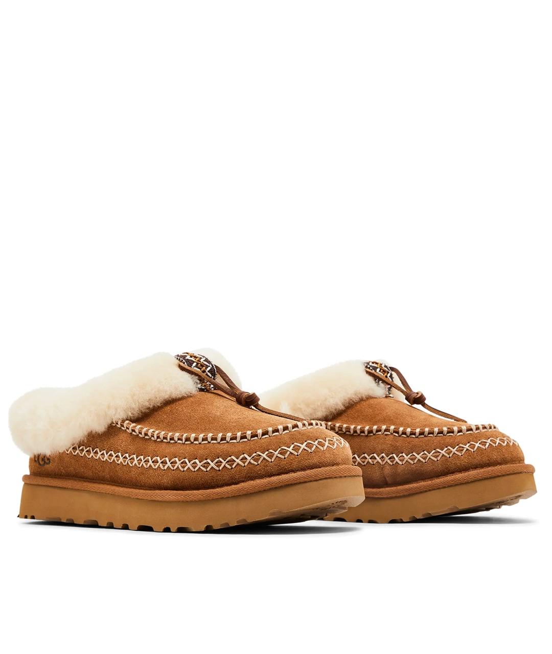 UGG AUSTRALIA Коричневые замшевые ботинки, фото 2