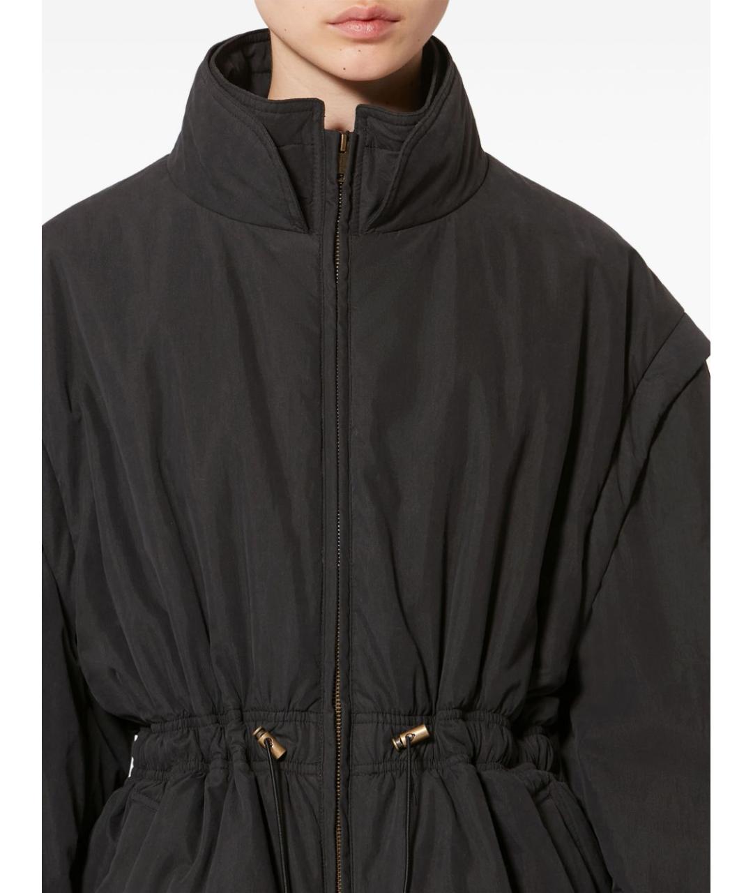 ISABEL MARANT ETOILE Черная полиэстеровая куртка, фото 4