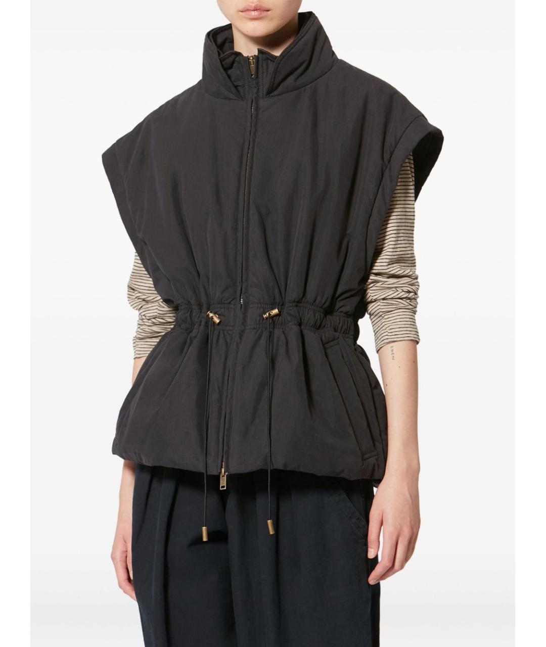 ISABEL MARANT ETOILE Черная полиэстеровая куртка, фото 2