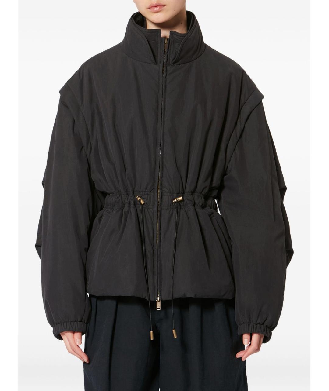 ISABEL MARANT ETOILE Черная полиэстеровая куртка, фото 3