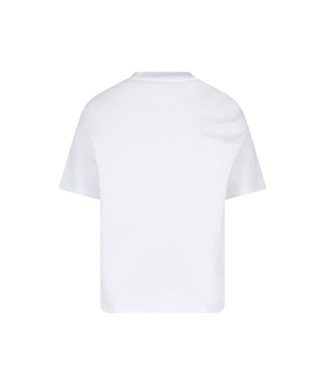 A.P.C. Белая хлопковая футболка, фото 2