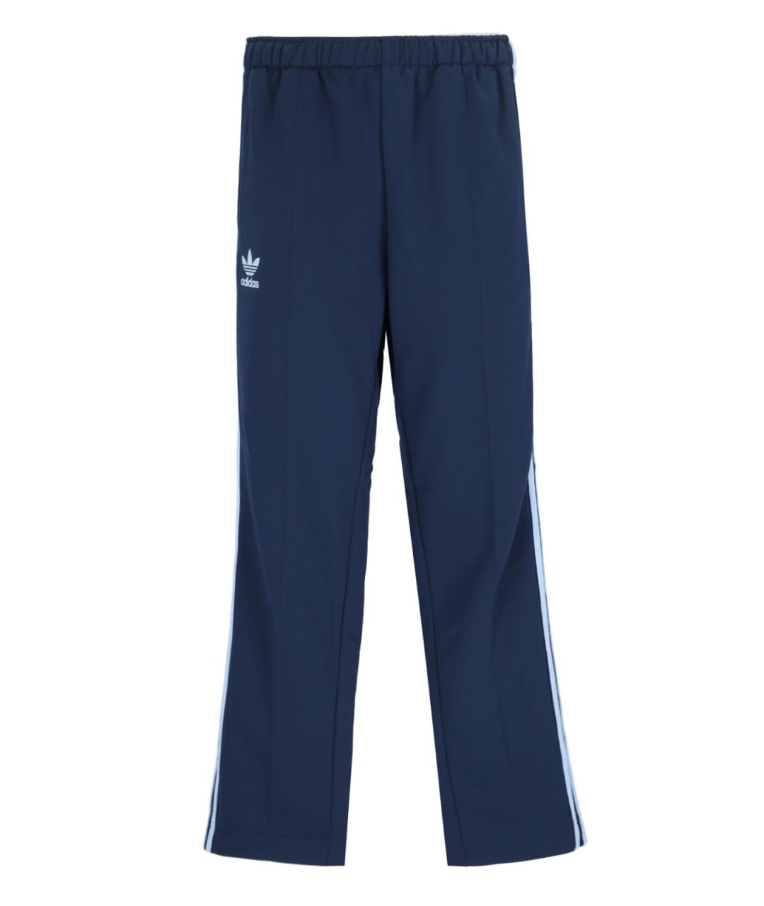 ADIDAS Синие синтетические повседневные брюки, фото 1