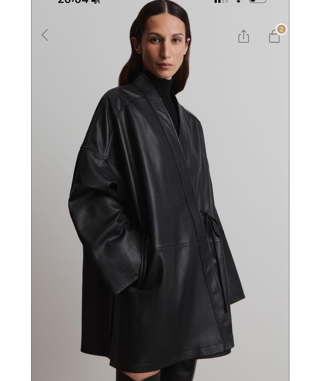 12 STOREEZ Черная кожаная куртка, фото 6