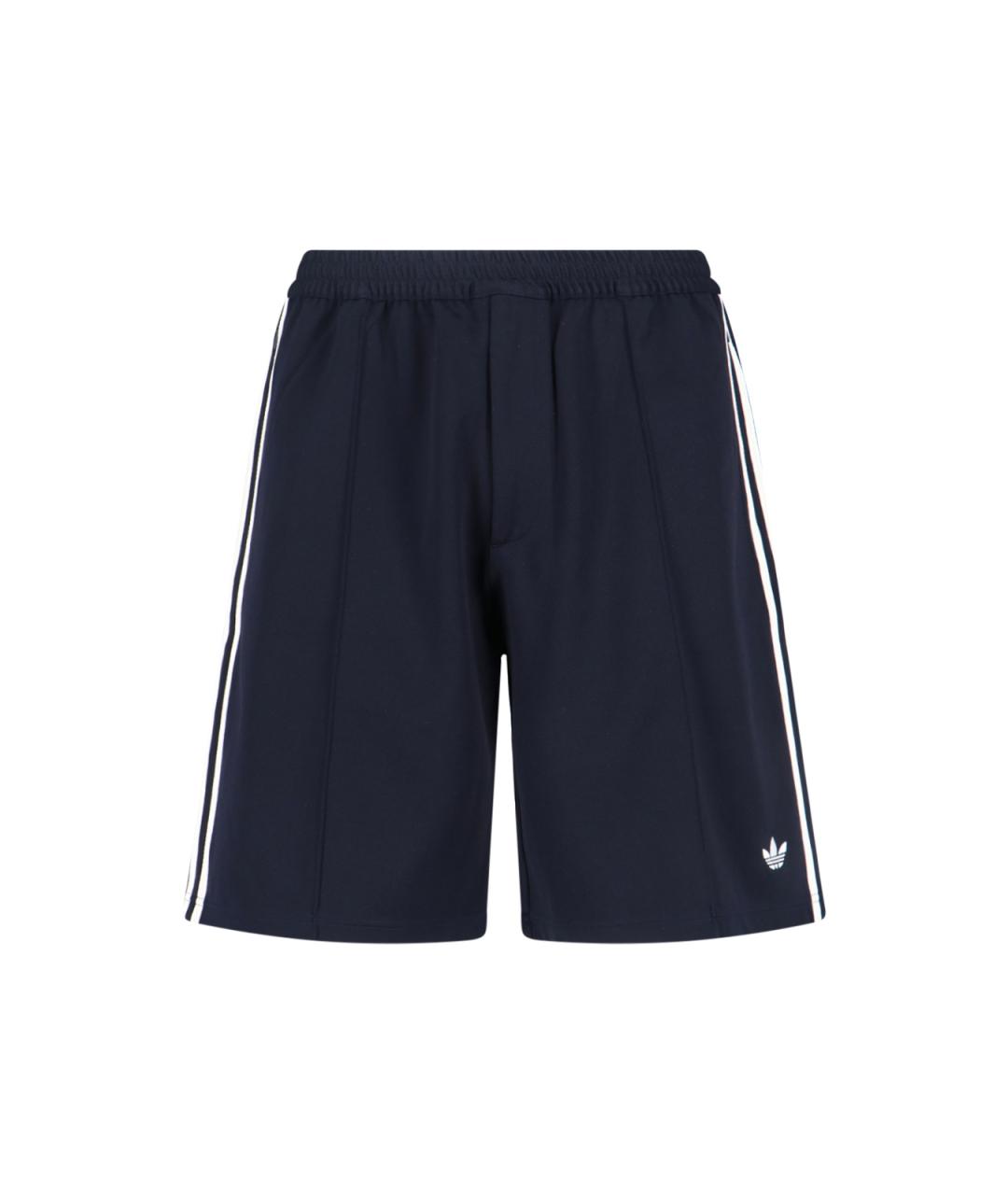 ADIDAS Темно-синие полиамидовые шорты, фото 1