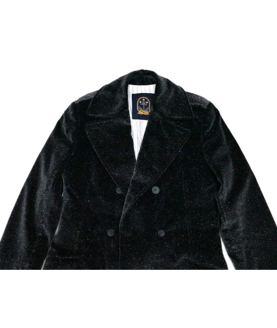 DOLCE&GABBANA Черное хлопковое пальто, фото 2