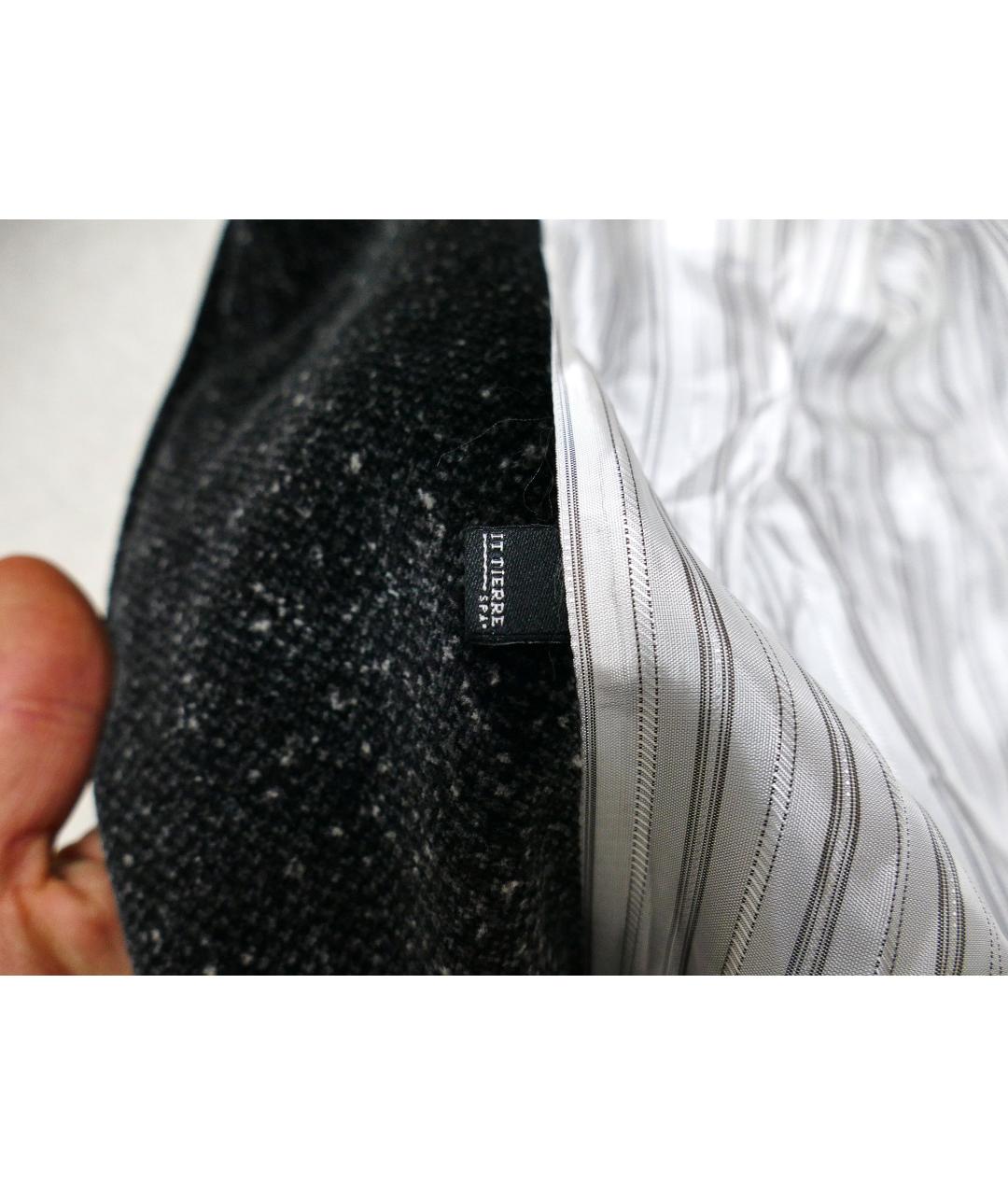 DOLCE&GABBANA Черное хлопковое пальто, фото 5