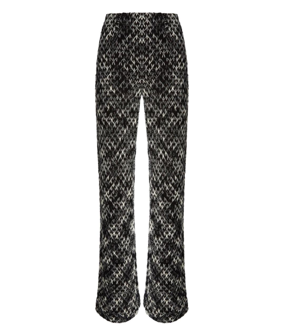 MISSONI Коричневые шерстяные прямые брюки, фото 1