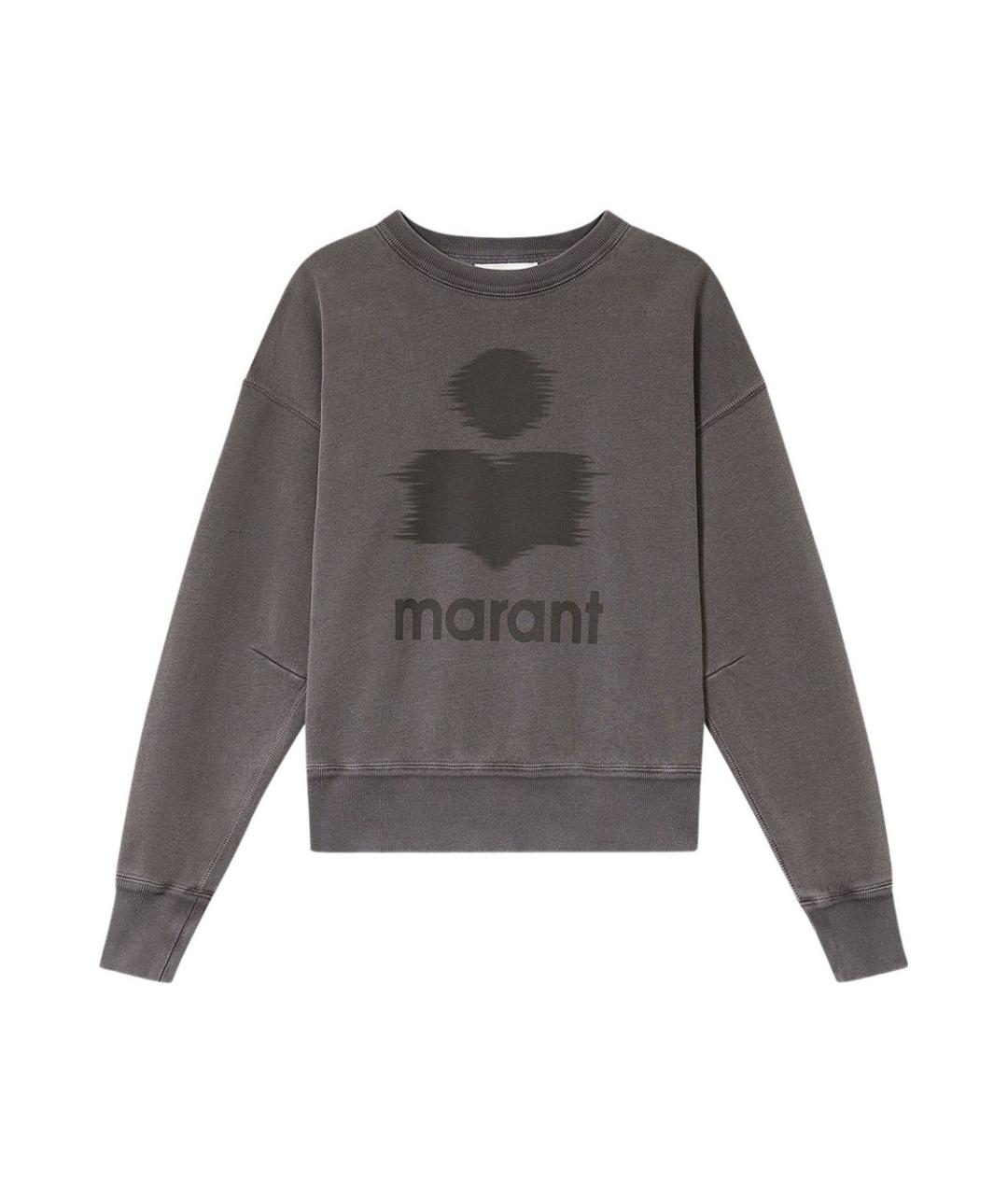 ISABEL MARANT ETOILE Серый хлопковый джемпер / свитер, фото 1