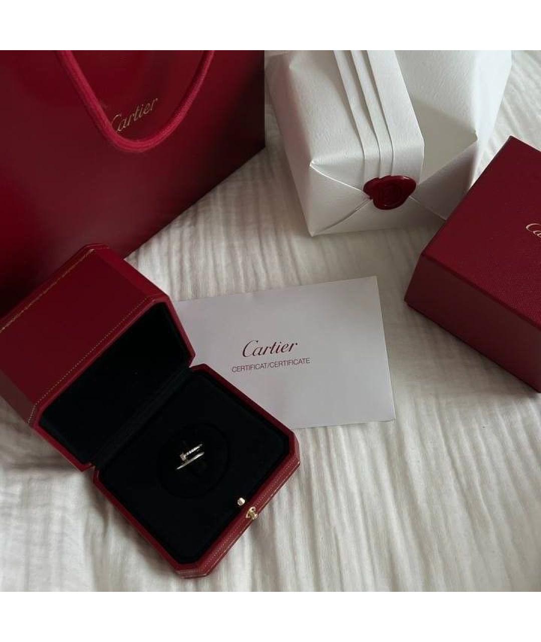CARTIER Белое кольцо из белого золота, фото 2