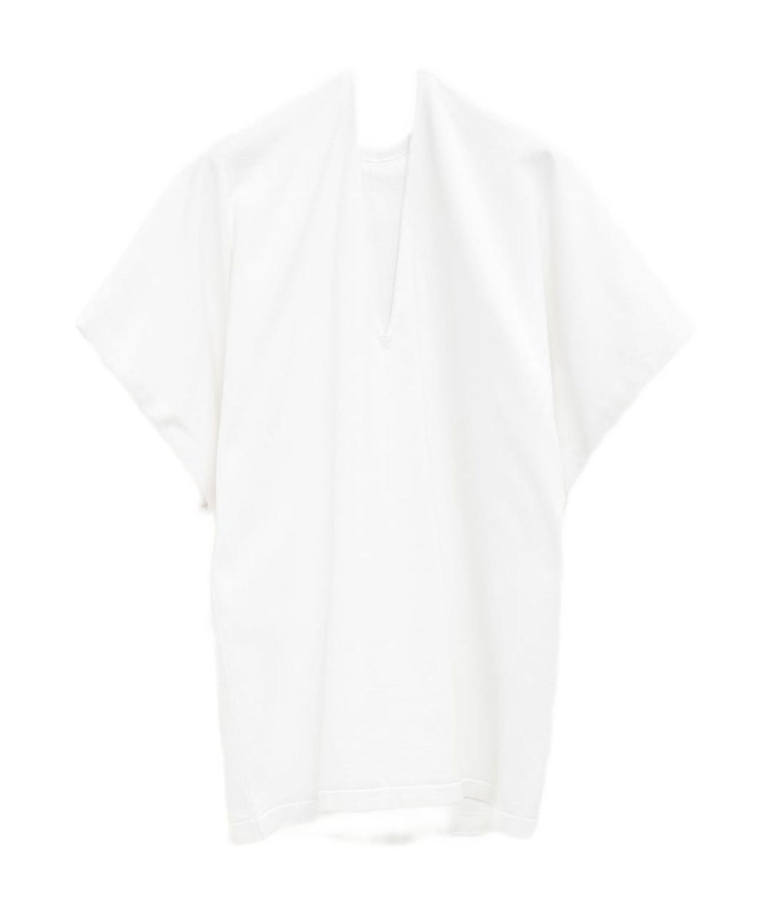 ALAIA Белая хлопковая футболка, фото 3