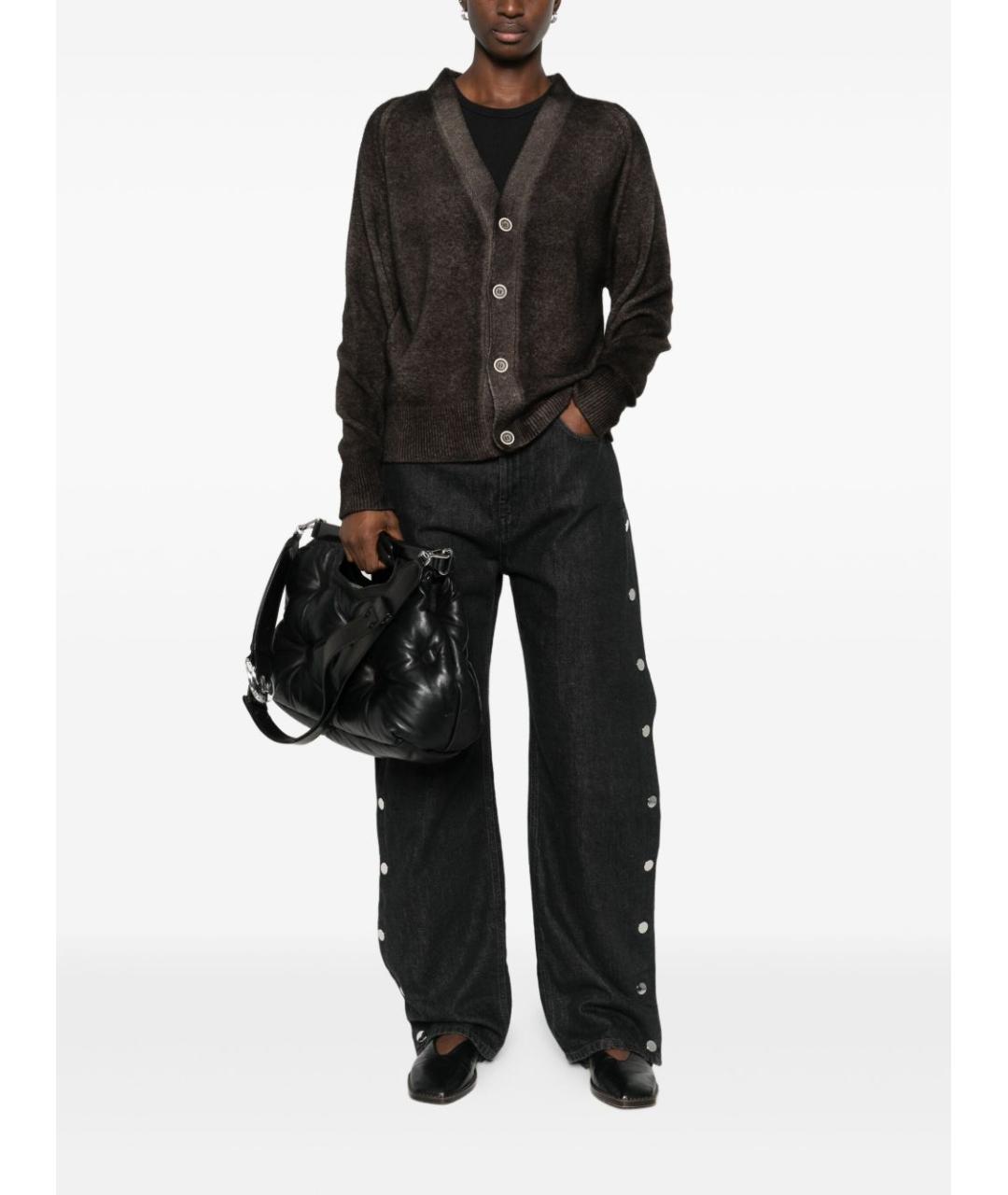 AVANT TOI Коричневый шерстяной кардиган, фото 2