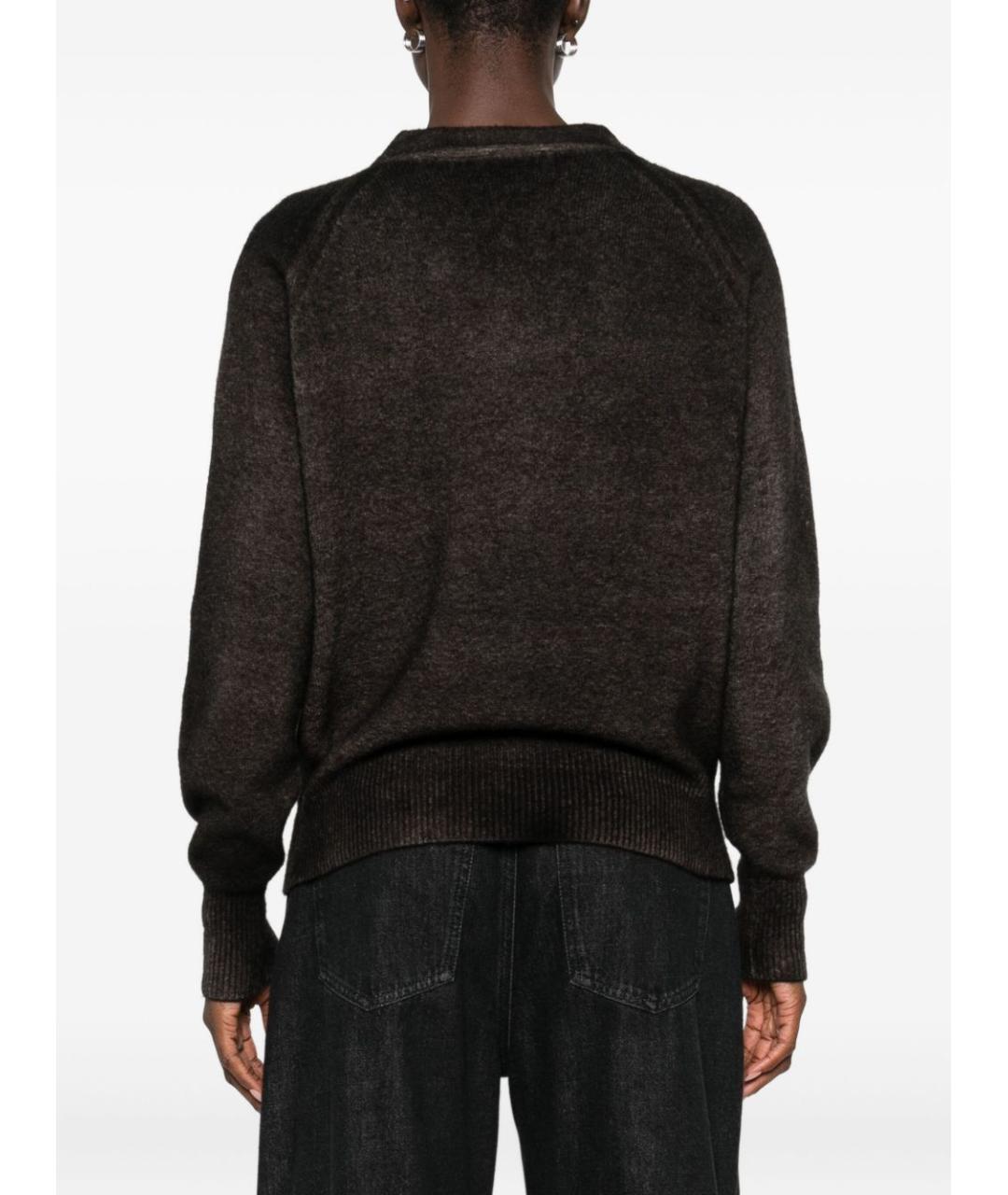 AVANT TOI Коричневый шерстяной кардиган, фото 3