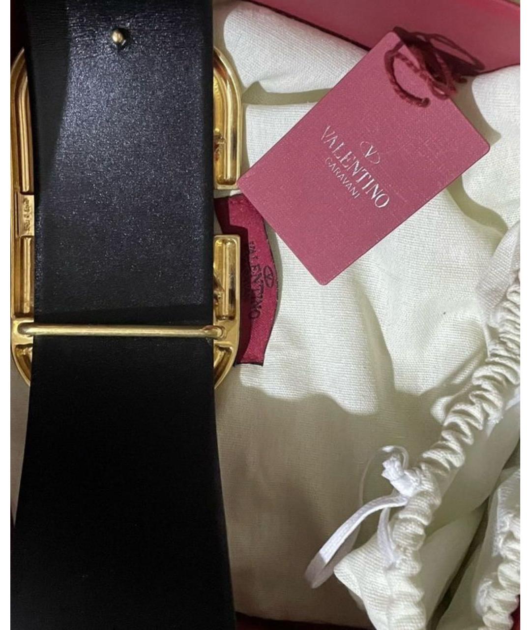 RED VALENTINO Красный кожаный ремень, фото 3