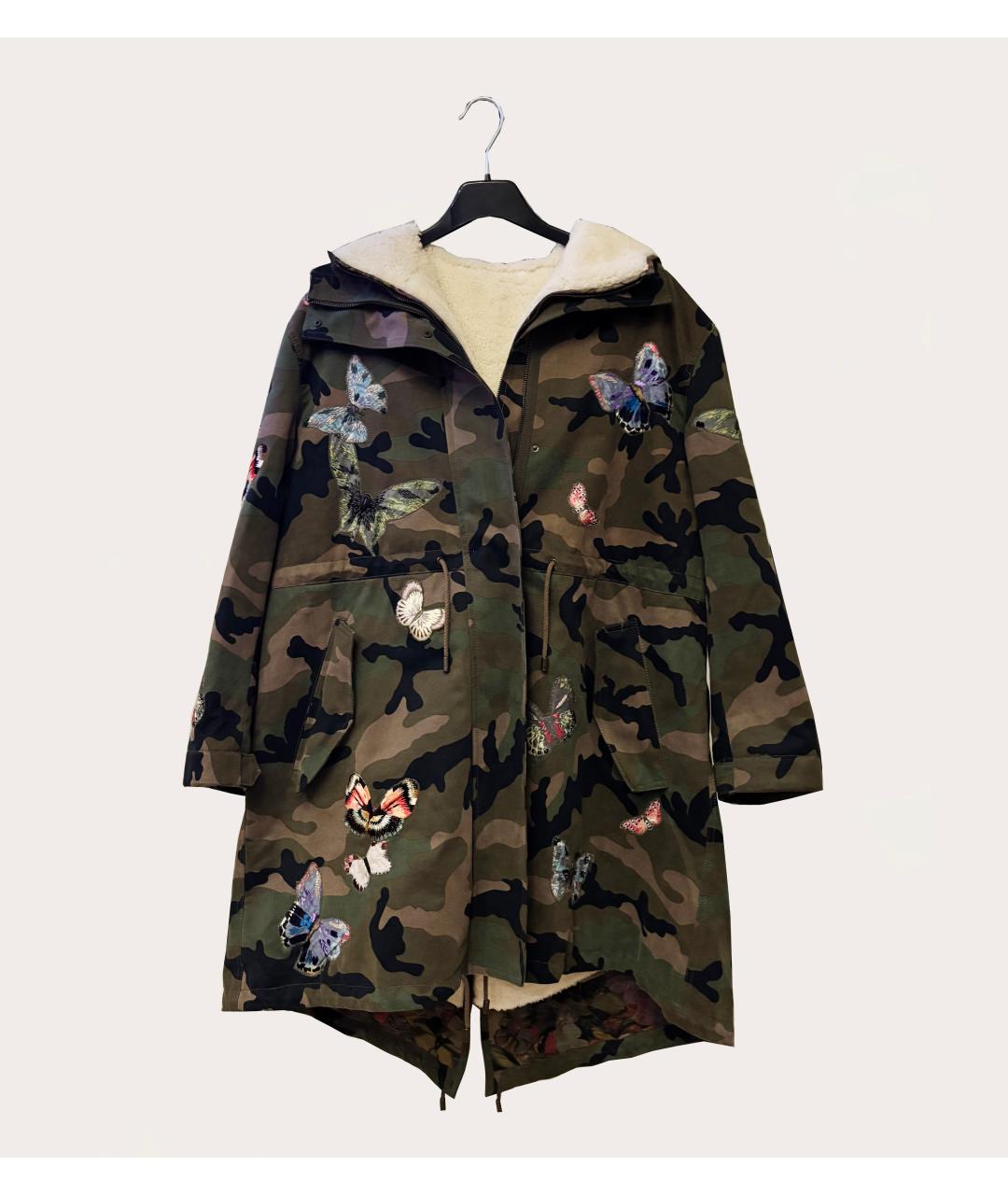 VALENTINO Хаки хлопковая парка, фото 10