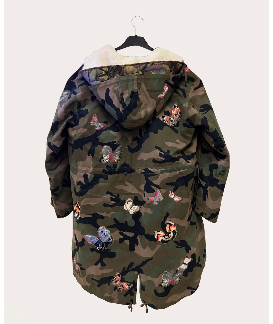 VALENTINO Хаки хлопковая парка, фото 2