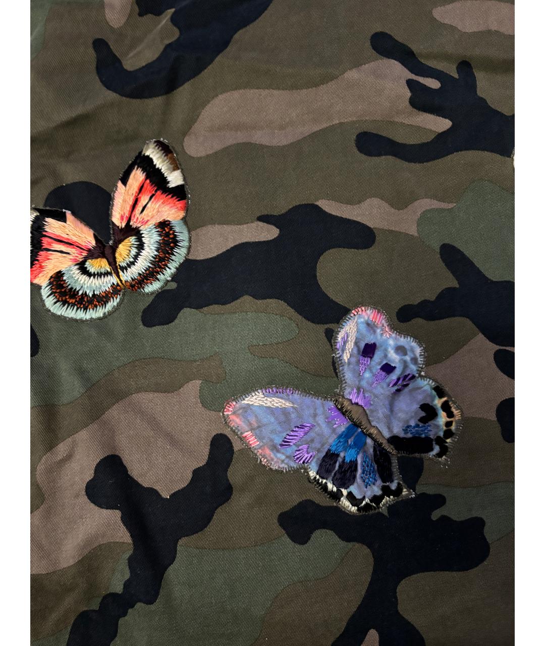 VALENTINO Хаки хлопковая парка, фото 7